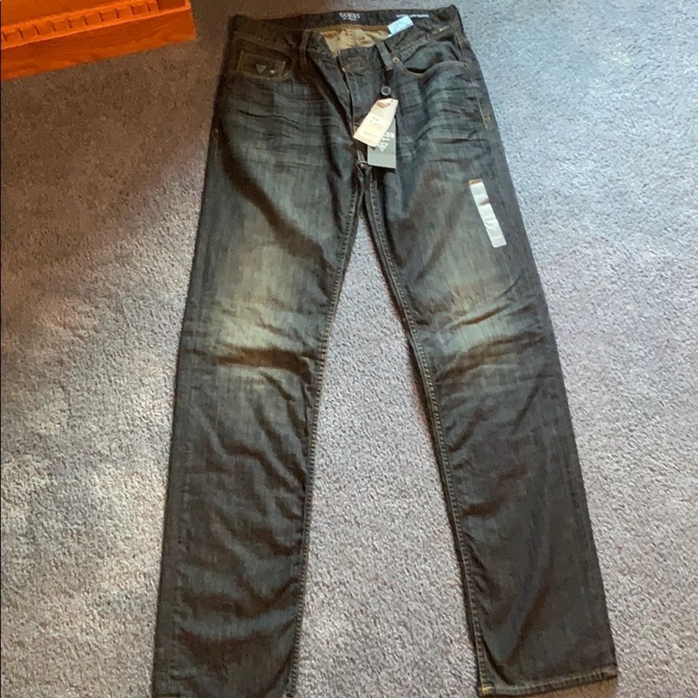 Slim straight guess jeans